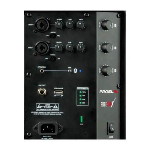 Hire Proel FREEONEX Bluetooth battery speaker