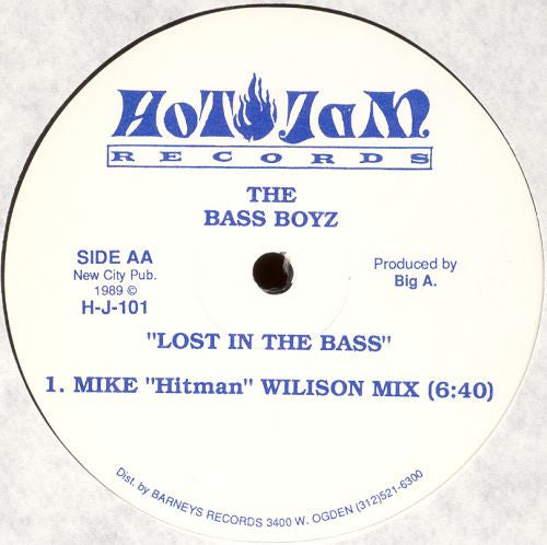The Bass Boyz : Lost In The Bass (12")