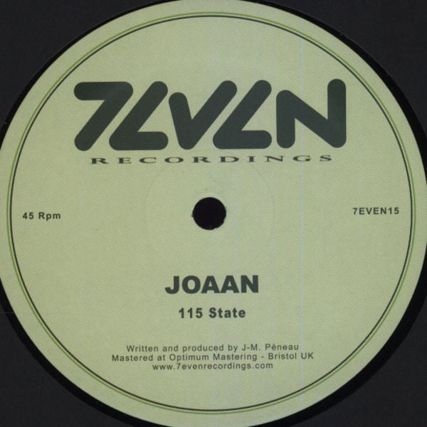 Joaan : Splendor In The Grass (12")
