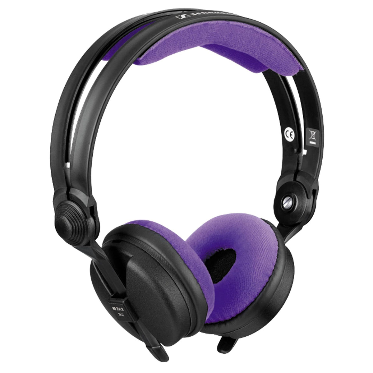 Zomo - Replacement earpads &amp; headband pad set for Sennheiser HD25 headphones Violet (Purple velour)