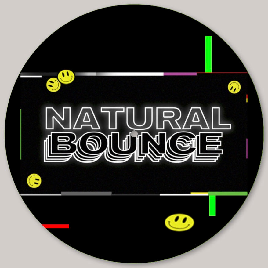 Natural Bounce Records Slipmat - Black