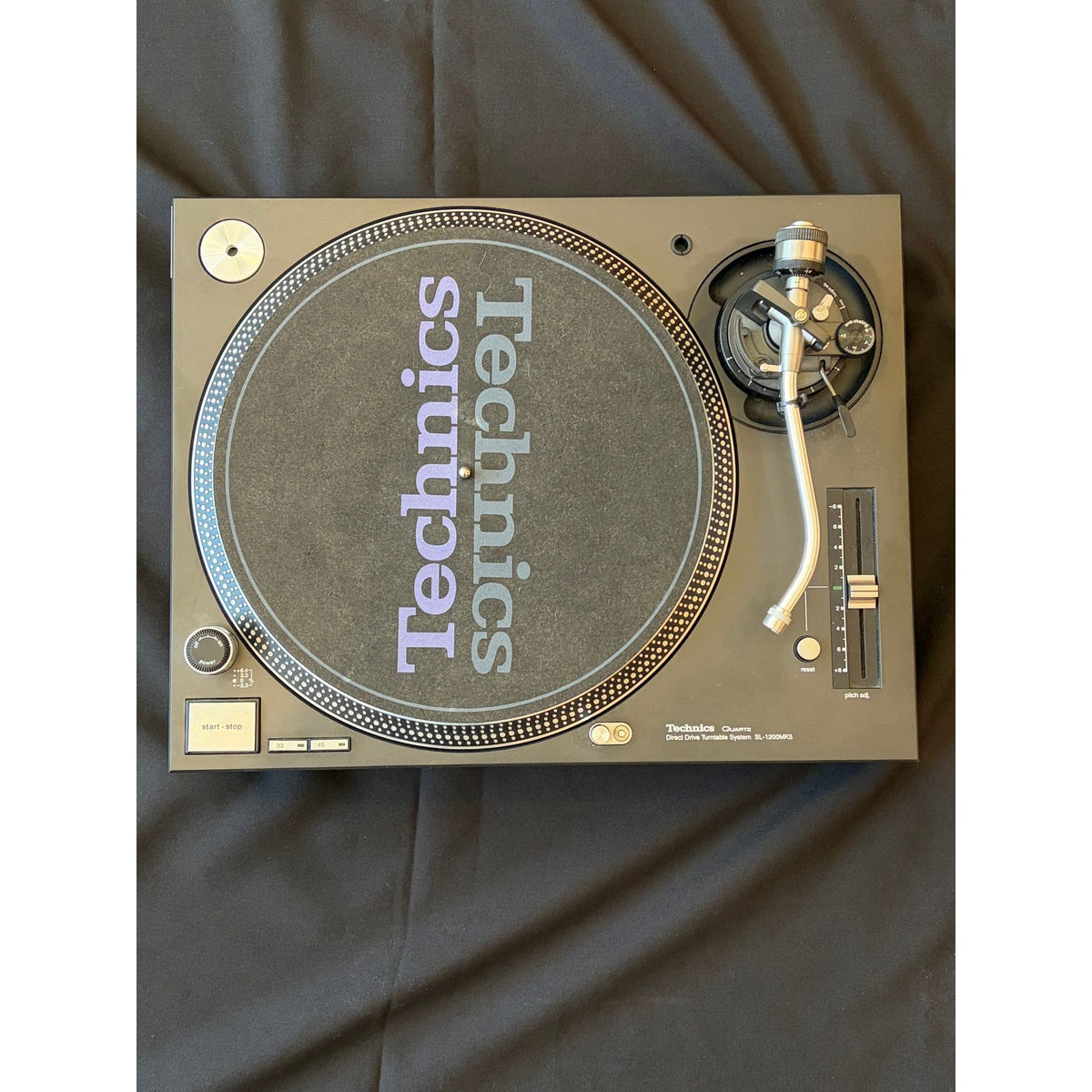 Technics SL-1200 MK5 Black (secondhand) TMK21