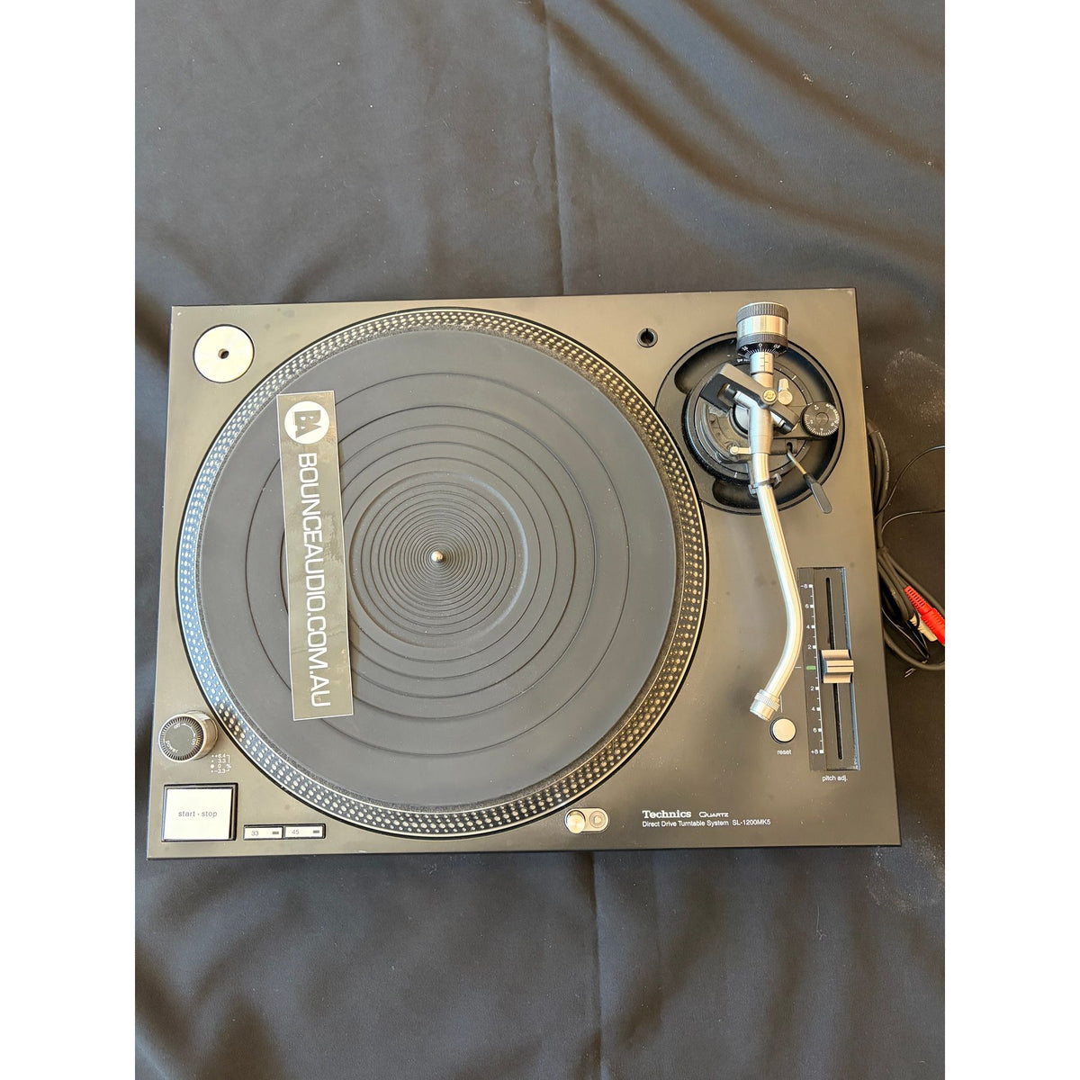 Technics SL-1200 MK5 Black (secondhand) TMK23