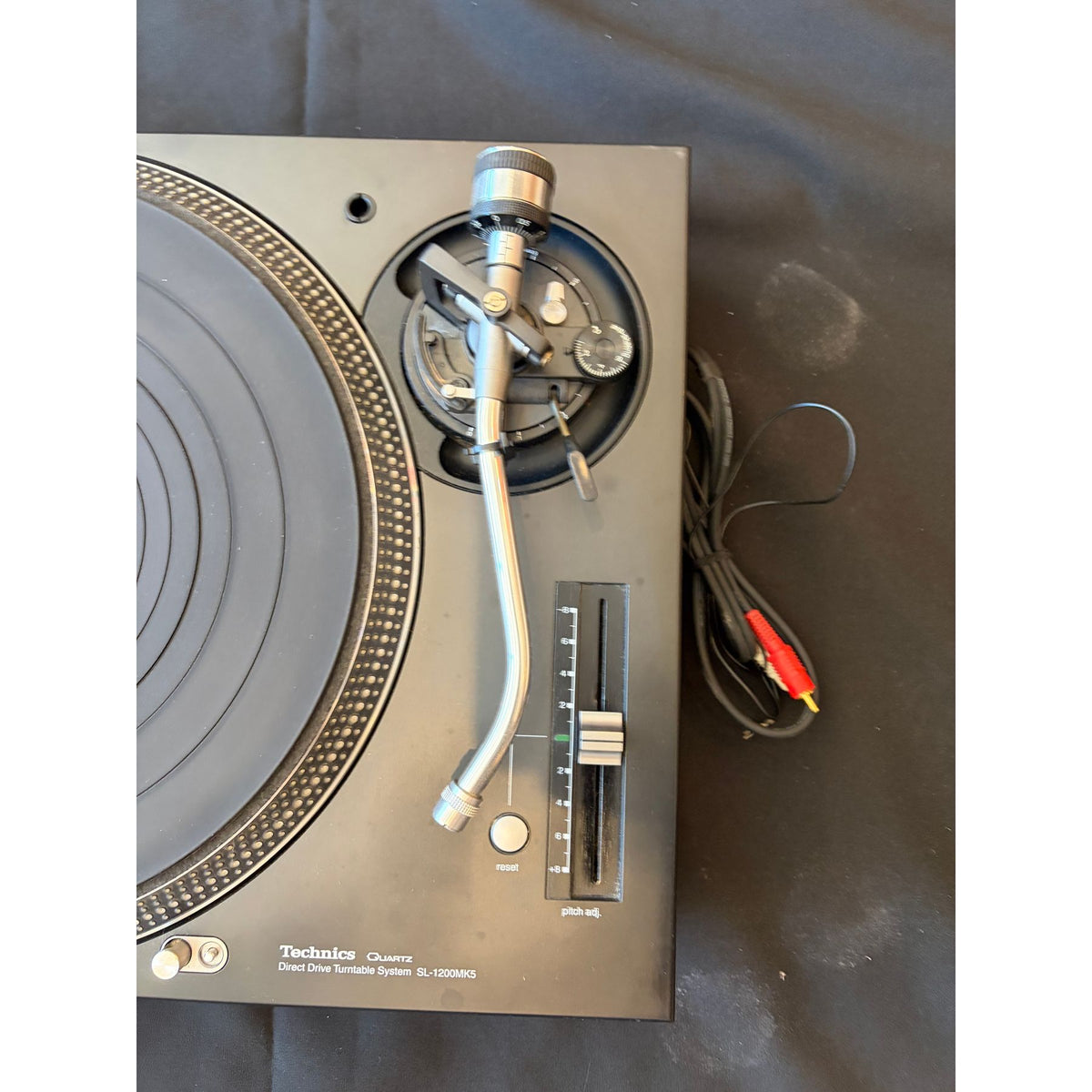 Technics SL-1200 MK5 Black (secondhand) TMK23