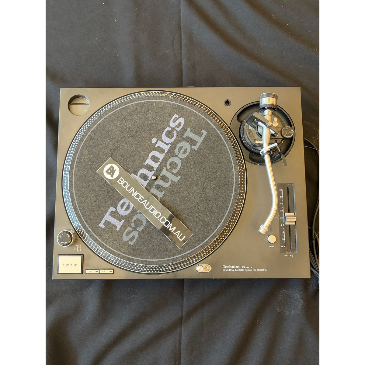 Technics SL-1200 MK5 Black (secondhand) TMK22