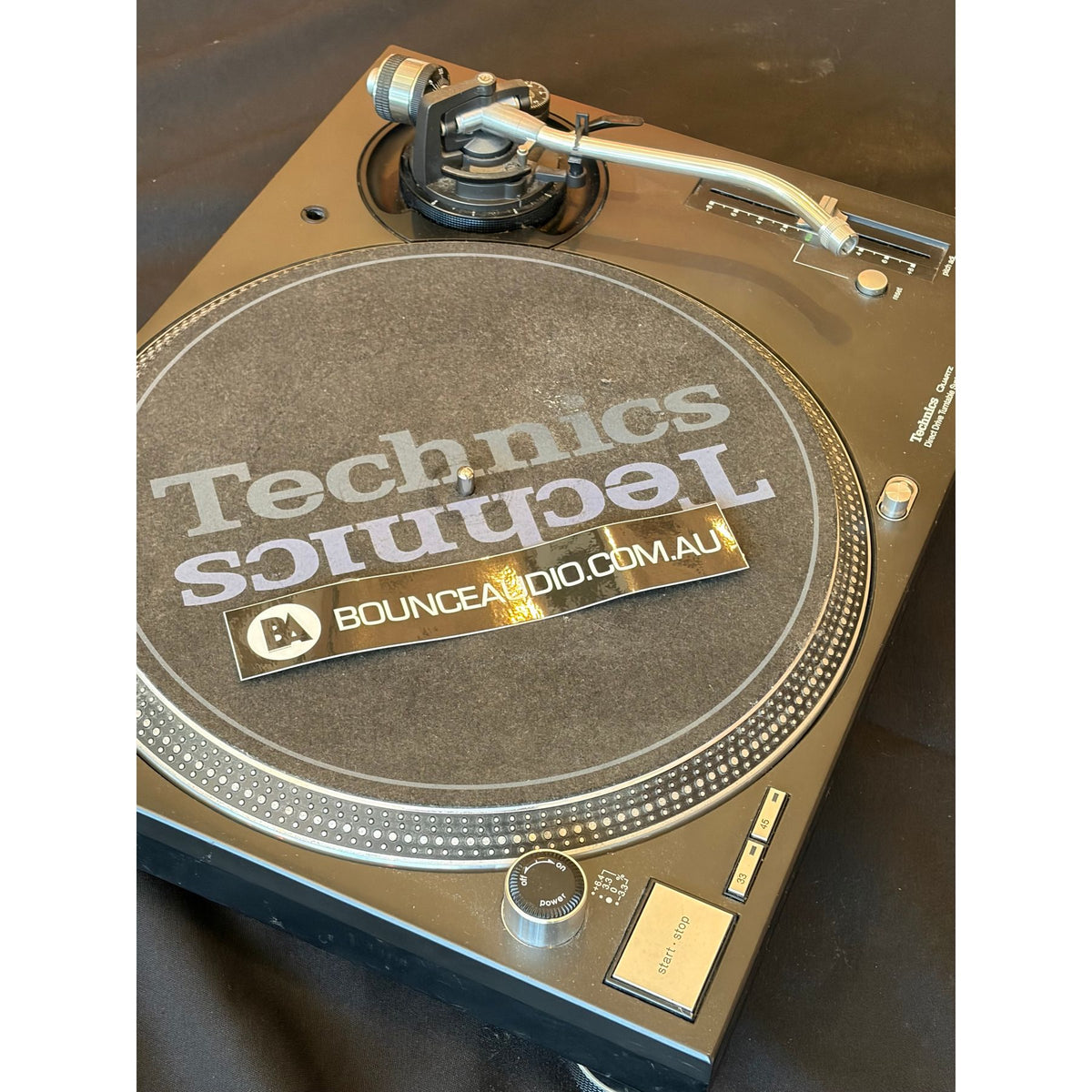 Technics SL-1200 MK5 Black (secondhand) TMK24