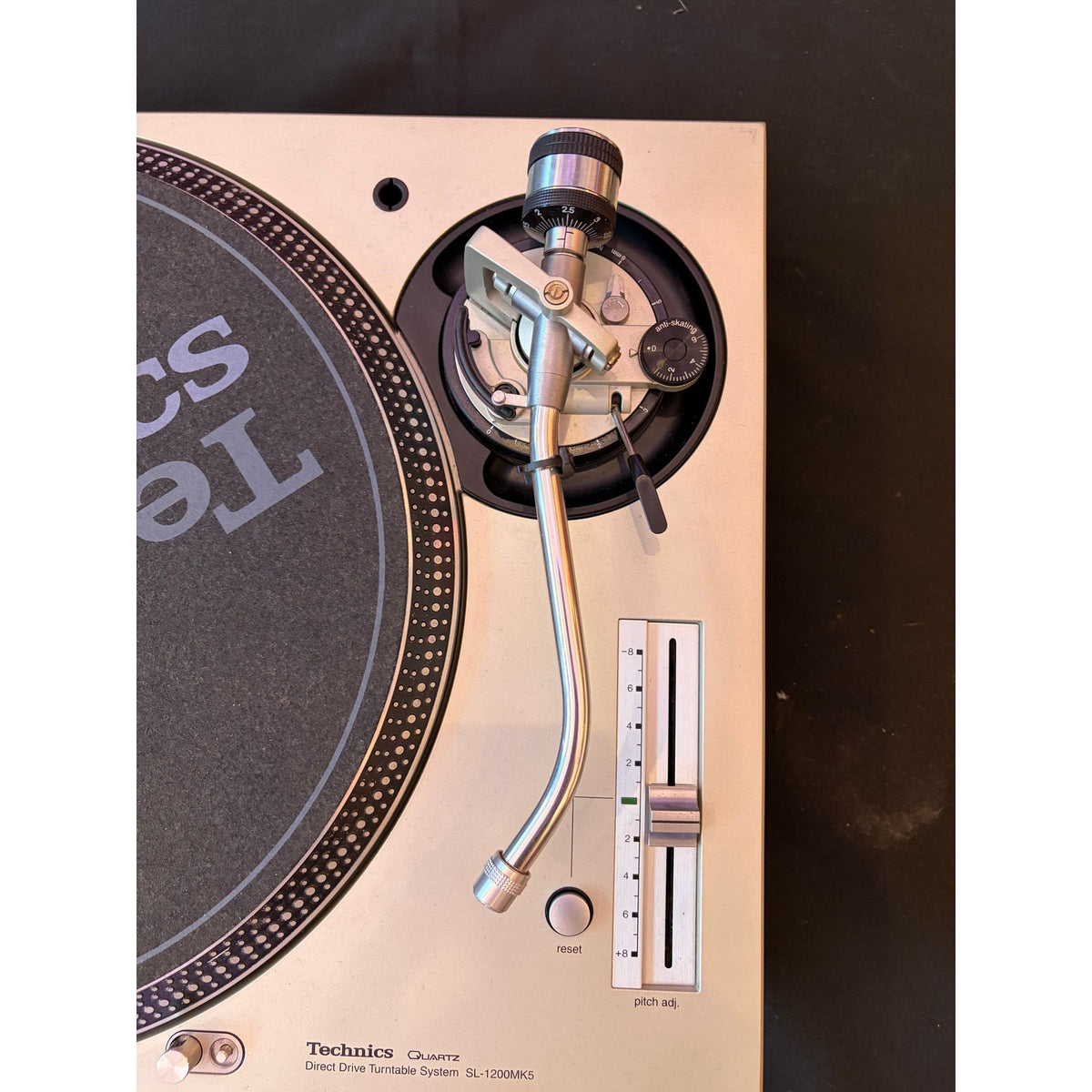 Technics SL-1200 Mk5 Silver Direct Drive Turntable (secondhand) TMK30