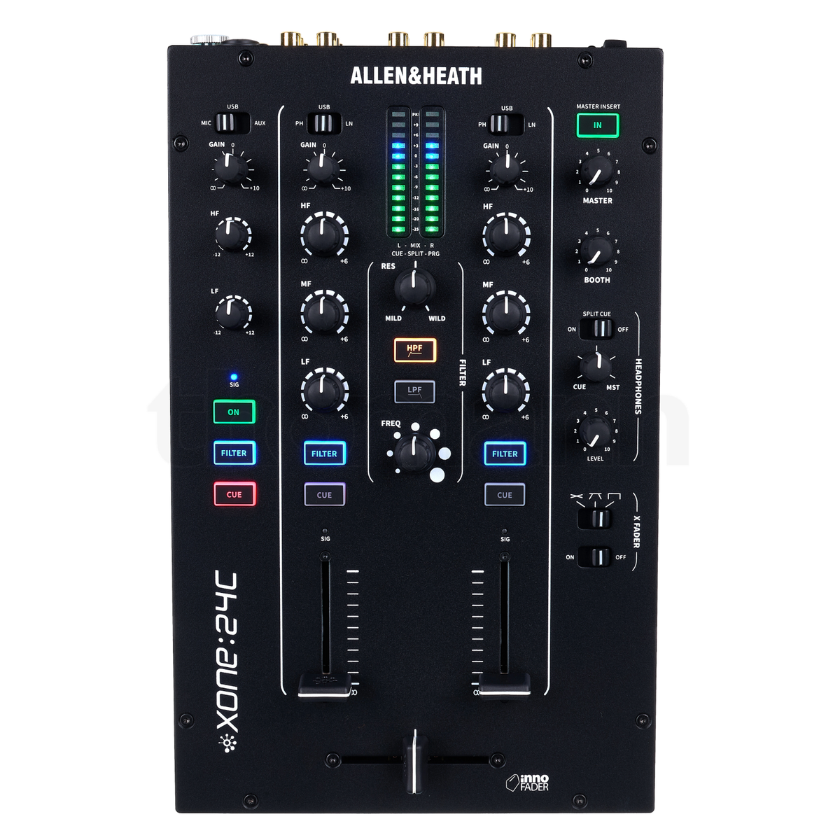 Allen & Heath Xone:24 2+1 Channel Analogue DJ Mixer