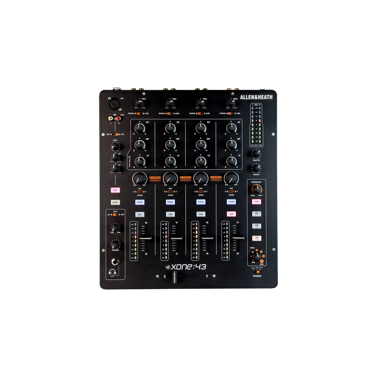 Allen & Heath Xone:43 — 4+1 Channel Analogue DJ Mixer