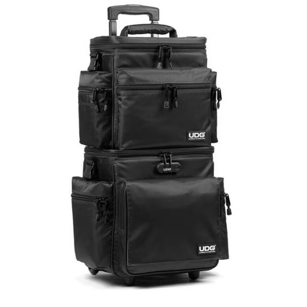 UDG Ultimate SlingBag Trolley Set DeLuxe Black MK2 (Black Inside)