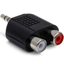 Hosa GRM-193 Dual RCA to 3.5 mm TRS