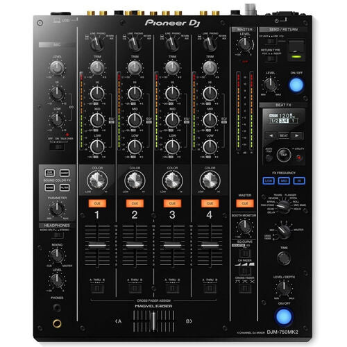 Pioneer DJM 750 Mk2 4 Channel DJ mixer / Interface